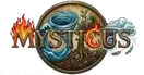 logo mysticus cuatro elementos 2026 sin fondo